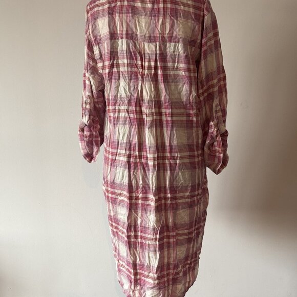 Elan Women’s Shirt Dress Size Medium Western Country FarmHouse Fall Autumn Vibes - Picture 8 of 12